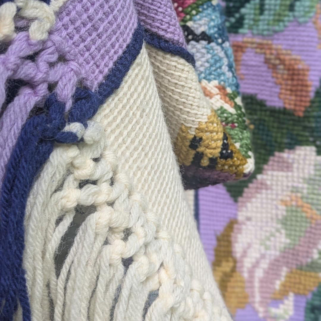 vintage afghan blanket