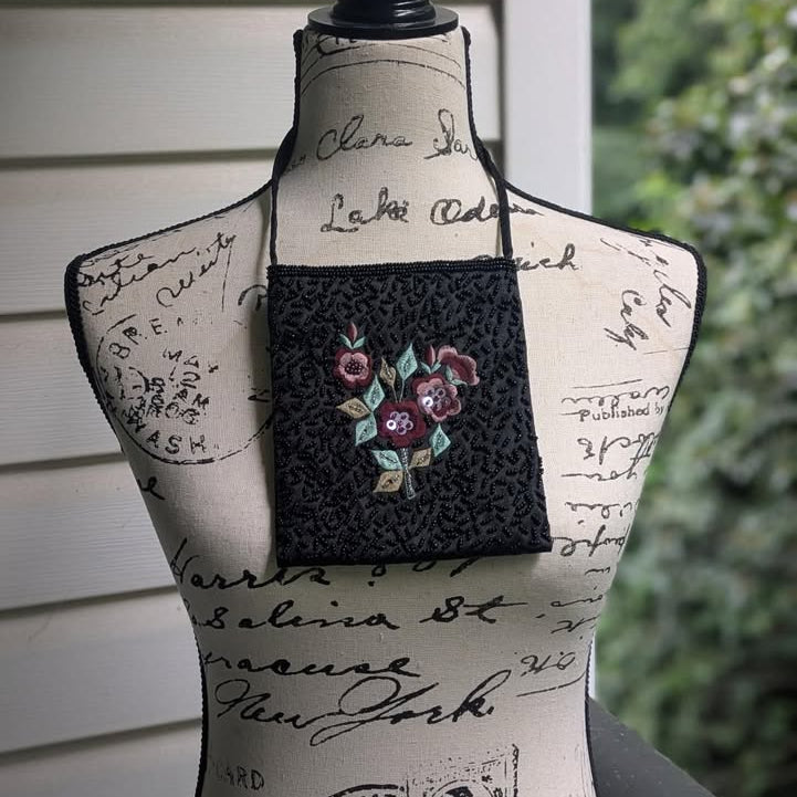 beaded vintage bag